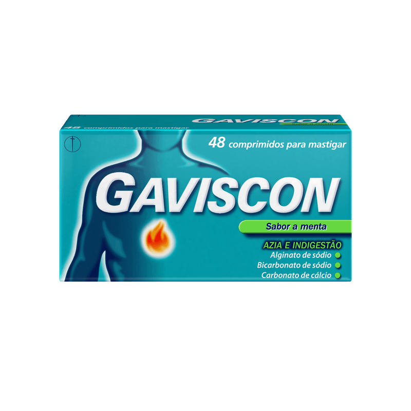 Gaviscon Comprimidos Sabor Menta x48