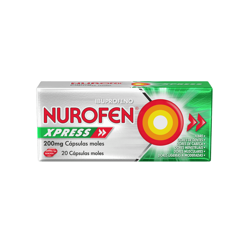 Nurofen Xpress 200mg 20 cáps. moles