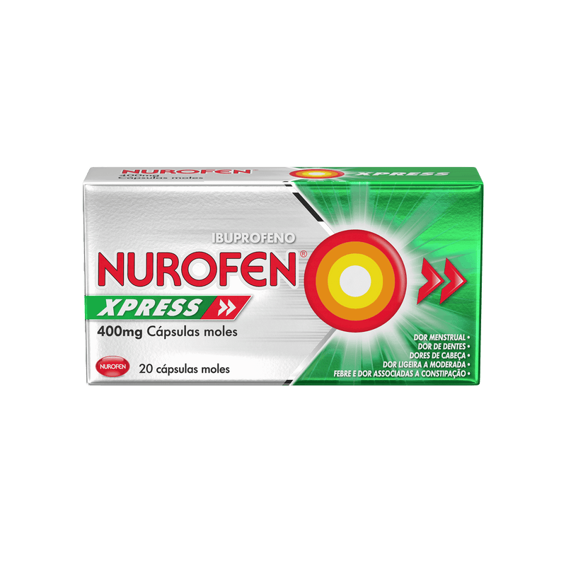 Nurofen Xpress 400mg 20 cáps. moles
