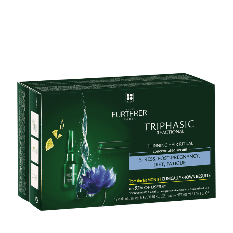 René Furterer Triphasic Anti-Queda Reacional Ampolas 12 un