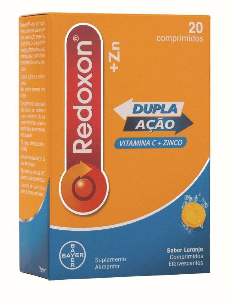Redoxon Dupla Ação 20 comp. efervescentes | Farmácia 24