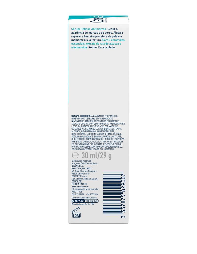 CeraVe Serum Retinol Antimarcas 30ml