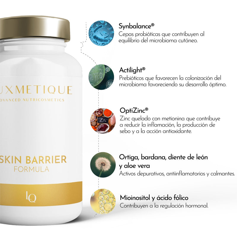 Luxmetique Skin Barrier Fórmula Barreira Pele 60cp.