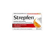 Strepfen Laranja s/açúcar Pastilhas x24
