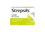 Strepsils Limão sem Açúcar Pastilhas x24