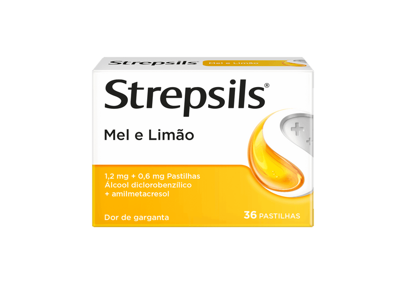 Strepsils Mel e Limão Pastilhas x36