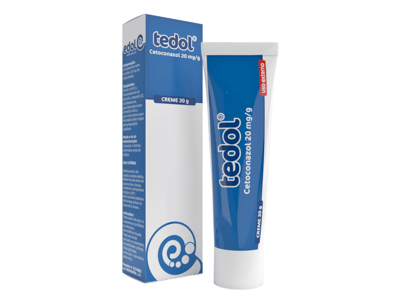 Tedol 20mg/g Cetoconazol Creme 30g