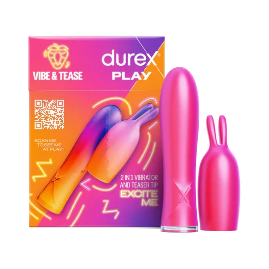 Durex Play Estimulador Clítoris e Vibrador 2em1