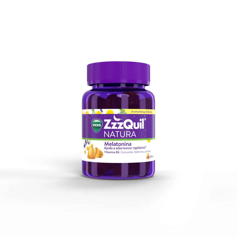 Zzzquil Natura Melatonina Manga/Banana 30 Gomas
