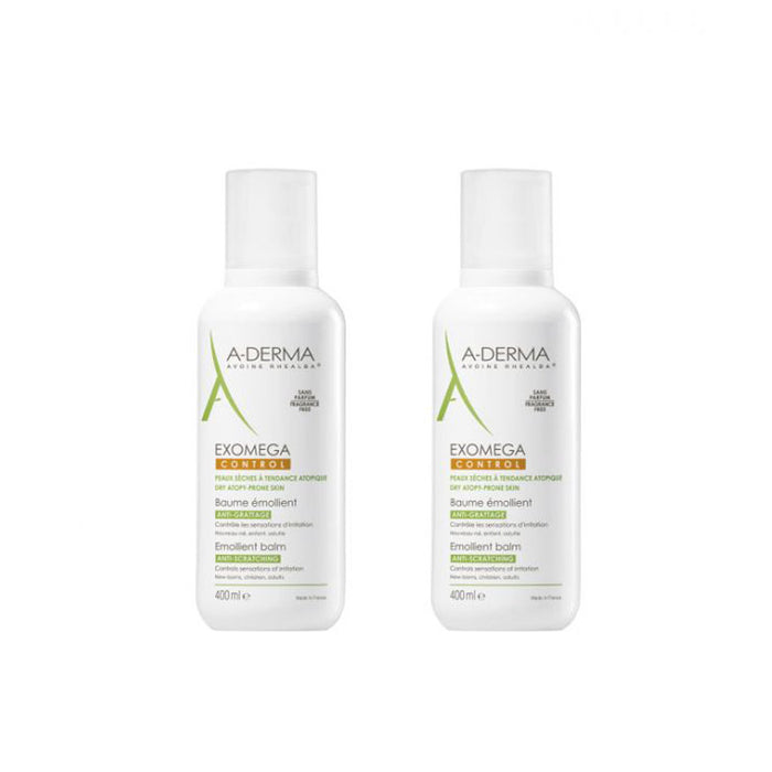 A-Derma Exomega Control Bálsamo Emoliente Duo 2x400ml