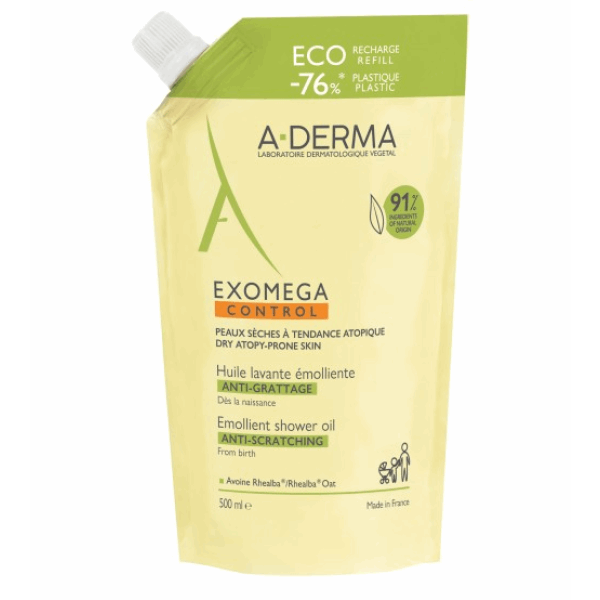 A-Derma Exomega Control Óleo Duche Emoliente