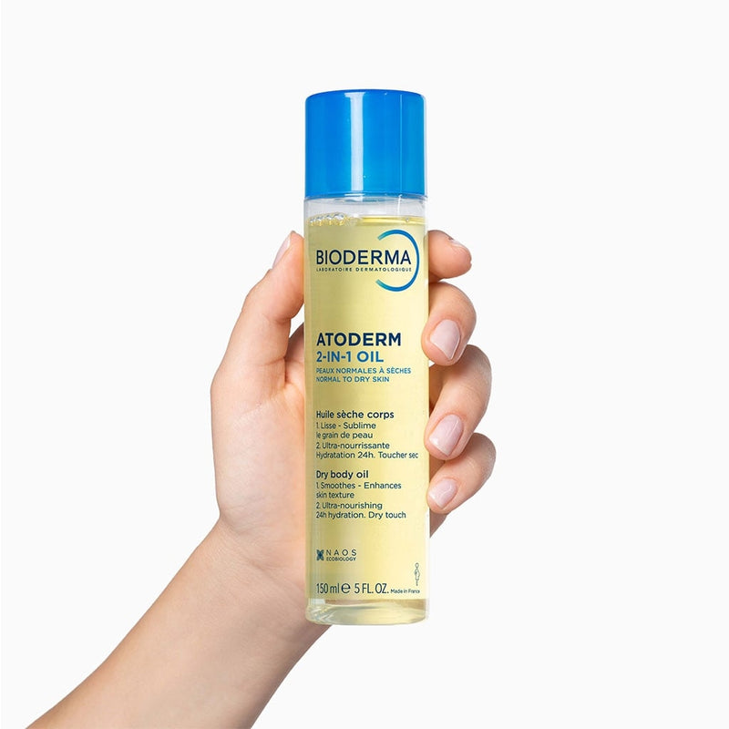 Aceite nutritivo 2 en 1 Bioderma Atoderm 150 ml