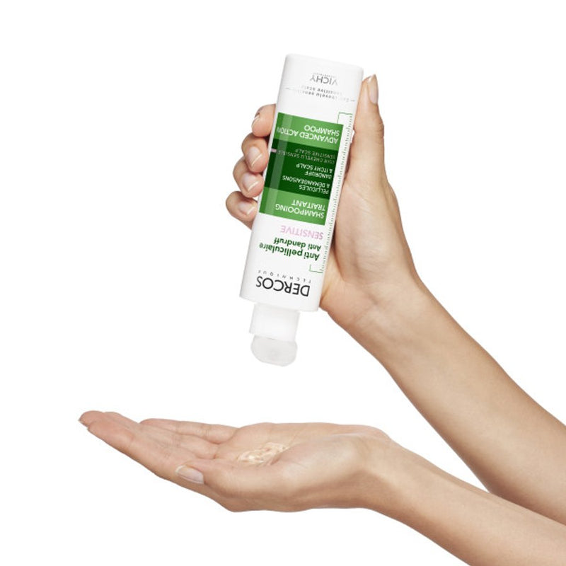 Vichy Dercos Champú Anticaspa Sensitive Cuero Cabelludo Sensible Sin Sulfatos 200 ml