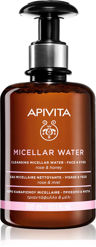 Apivita Água Micelar de Limpeza Rosto & Olhos 300ml