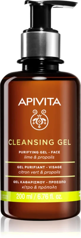Apivita Purifying Facial Cleansing Gel 200ml