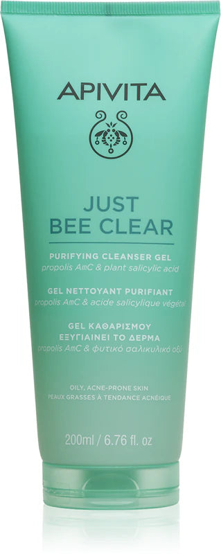 Apivita Just Bee Clear Purifying Cleansing Gel 200ml