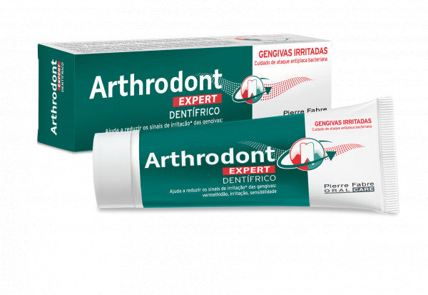 Arthrodont Expert Pasta Dentes Anti-Placa e Gengivas Irritadas 50ml