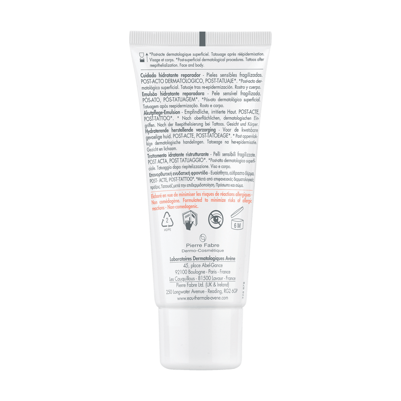 Avène Cicalfate Emulsão Hidratante Reparadora Pós-cirúrgica 40ml