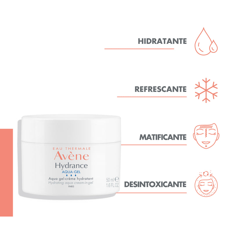 Avène Hydrance Aqua-Gel Creme Hidratante 50 ml