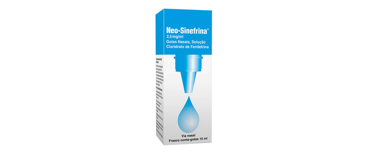 Neo-Sinefrina 2,5 mg/ml Gotas Nasais 15 ml