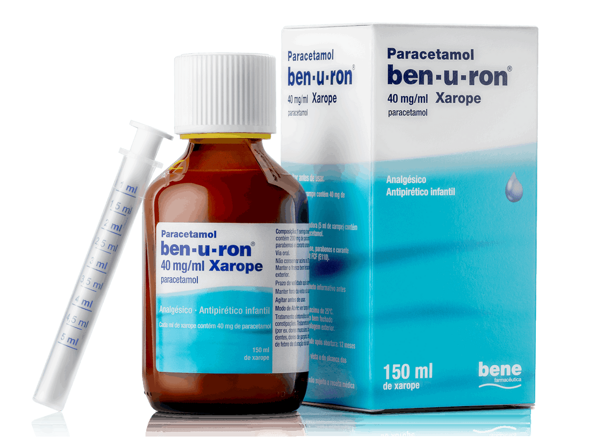 Ben-u-ron 40mg/ml Syrup 150ml | Farmácia 24