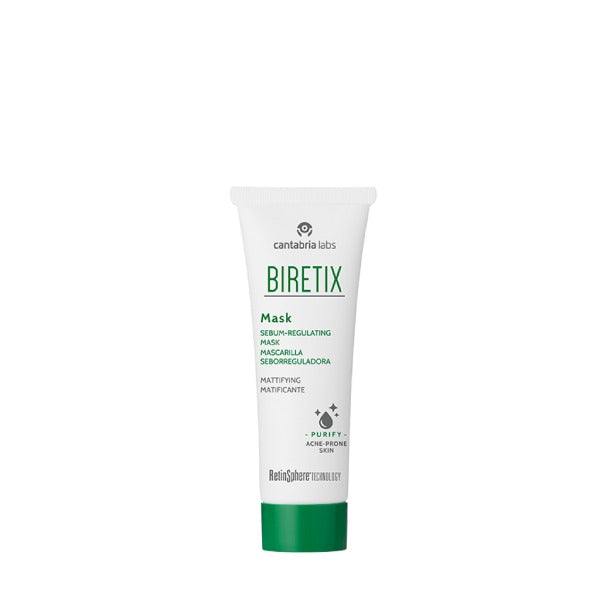 Mascarilla Seborreguladora Biretix Mask 25ml