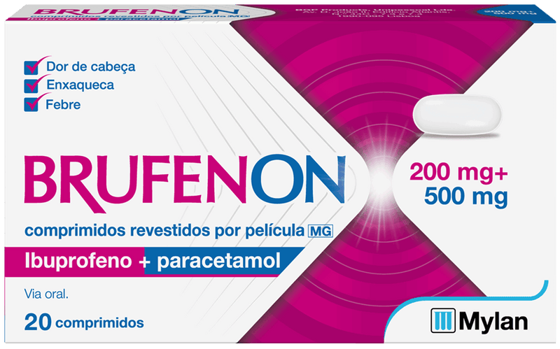 Brufenon 200mg+500mg 20 comp.