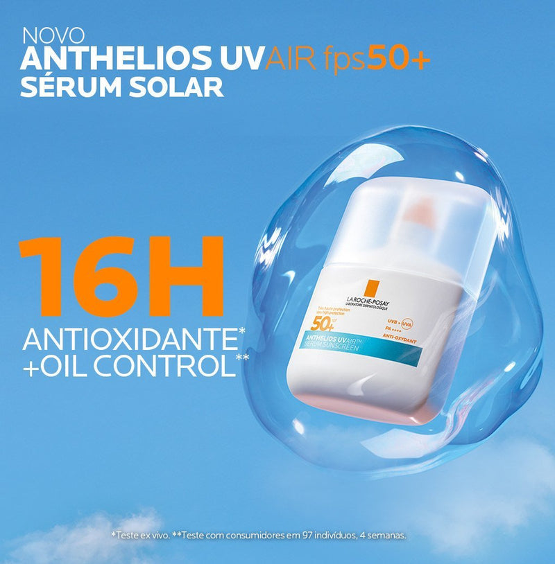 La Roche Posay Anthelios UVAir Sérum Protetor Solar c/Cor FPS50+ 50ml