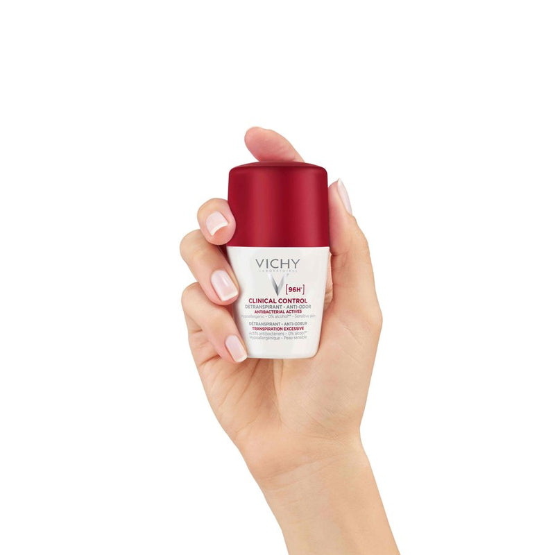 Vichy Desodorizante Clinical Control Roll-On 96h Mulher 50ml