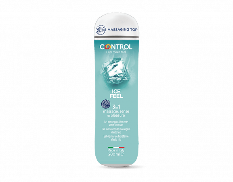 Control Ice Feel 3em1 Gel Massagem 200ml