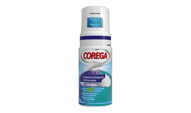 Corega Espuma Limpeza Próteses 125ml