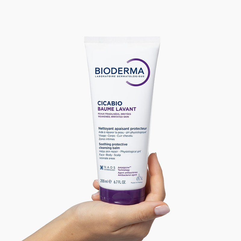 Bioderma Cicabio Bálsamo Lavante Pele Fragilizada Irritada 200ml