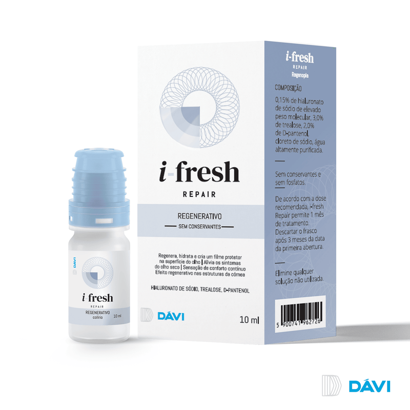 i-Fresh Repair Solução Oftálmica Reparação Hidratação Olho Seco 10ml