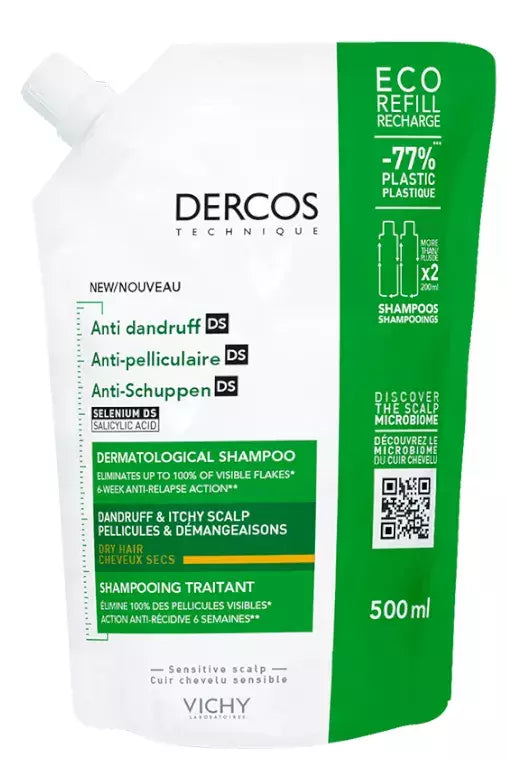 Vichy Dercos Anti-Caspa DS Cabelo Normal/Oleoso Champô