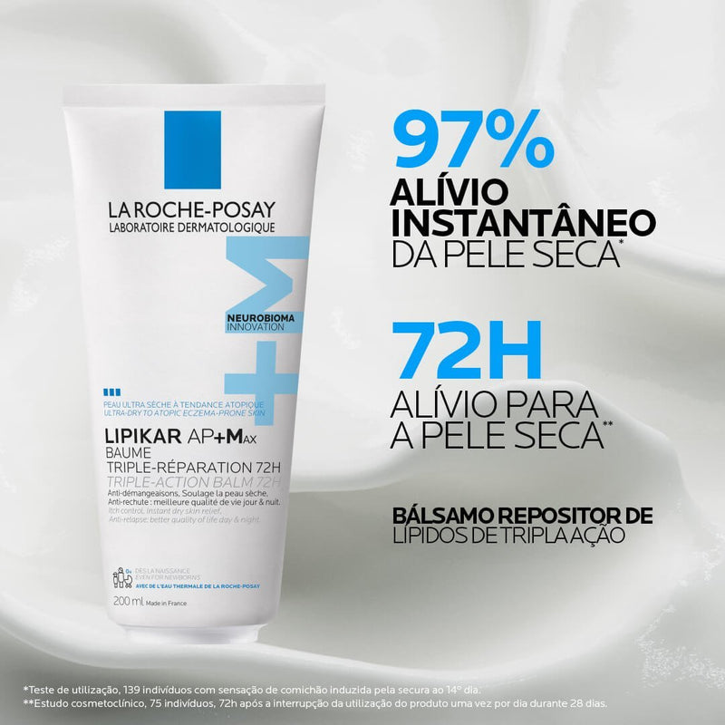 La Roche Posay Lipikar Baume AP+ Max Bálsamo Pele Atópica