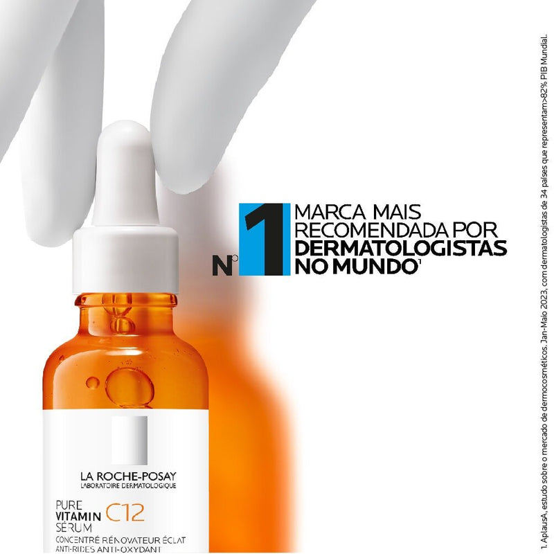La Roche Posay Pure Vitamin C12 Sérum Antirrugas e Antioxidante 30ml