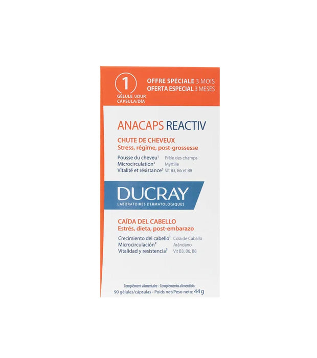 Ducray Anacaps Reactiv Cápsulas