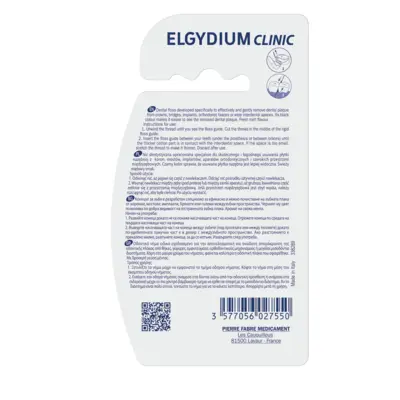 Elgydium Clinic Fio Dentário Crossing Floss 1 unid.