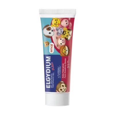 Elgydium Kids Gel Dentífrico Frescura Morango 3-6 anos 50ml