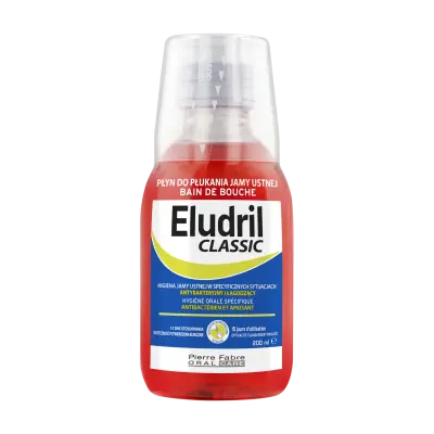 Eludril Classic Colutório Dupla Ação Antibacteriano e Calmante 200ml