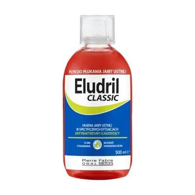 Eludril Classic Colutório Dupla Ação Antibacteriano e Calmante 200ml