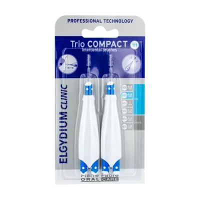 Elgydium Clinic Trio Compact Escovilhão (ISO 1/1/1)