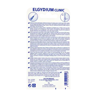 Elgydium Clinic Recarga Escovilhão Vermelho x3 1,5mm (ISO 4)