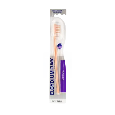 Elgydium Clinic Escova Dentes Ortho X Ortodôntica Adulto 1 unid.