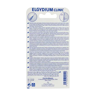 Elgydium Clinic Recarga Escovilhão Azul x3 0,8mm (ISO 1)