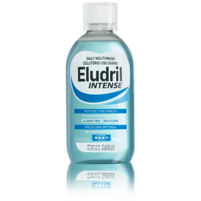 Eludril Intense Daily Mouthwash Lasting Freshness 500ml