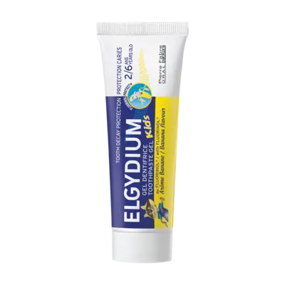 Elgydium Kids Gel Dentífrico Banana 2-6 anos 50ml