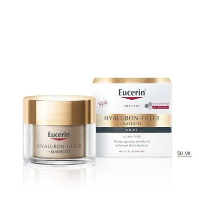 Eucerin Hyaluron-Filler + Elasticity Creme Noite 50ml