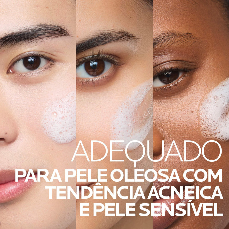 La Roche Posay Effaclar Supramolecular Gel Limpeza Pele Oleosa Poros Visíveis 400ml