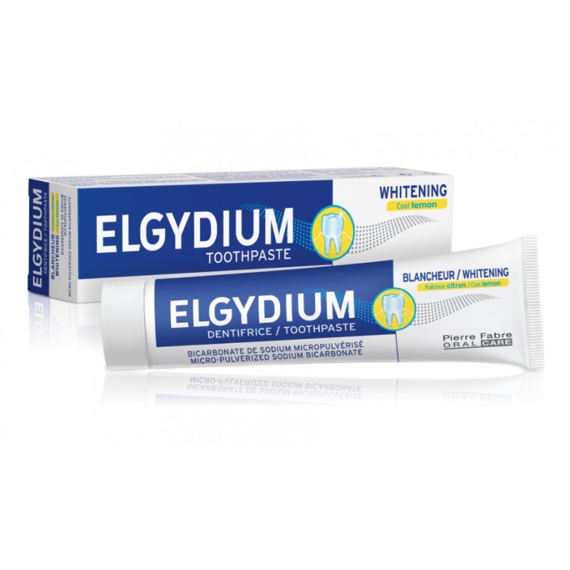 Elgydium Pasta Dentes Branqueadora Sabor Limão 75ml